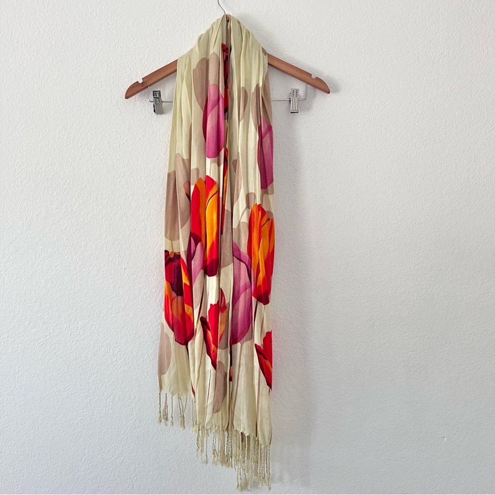 Robin Ruth Tulip Print Boho Scarf